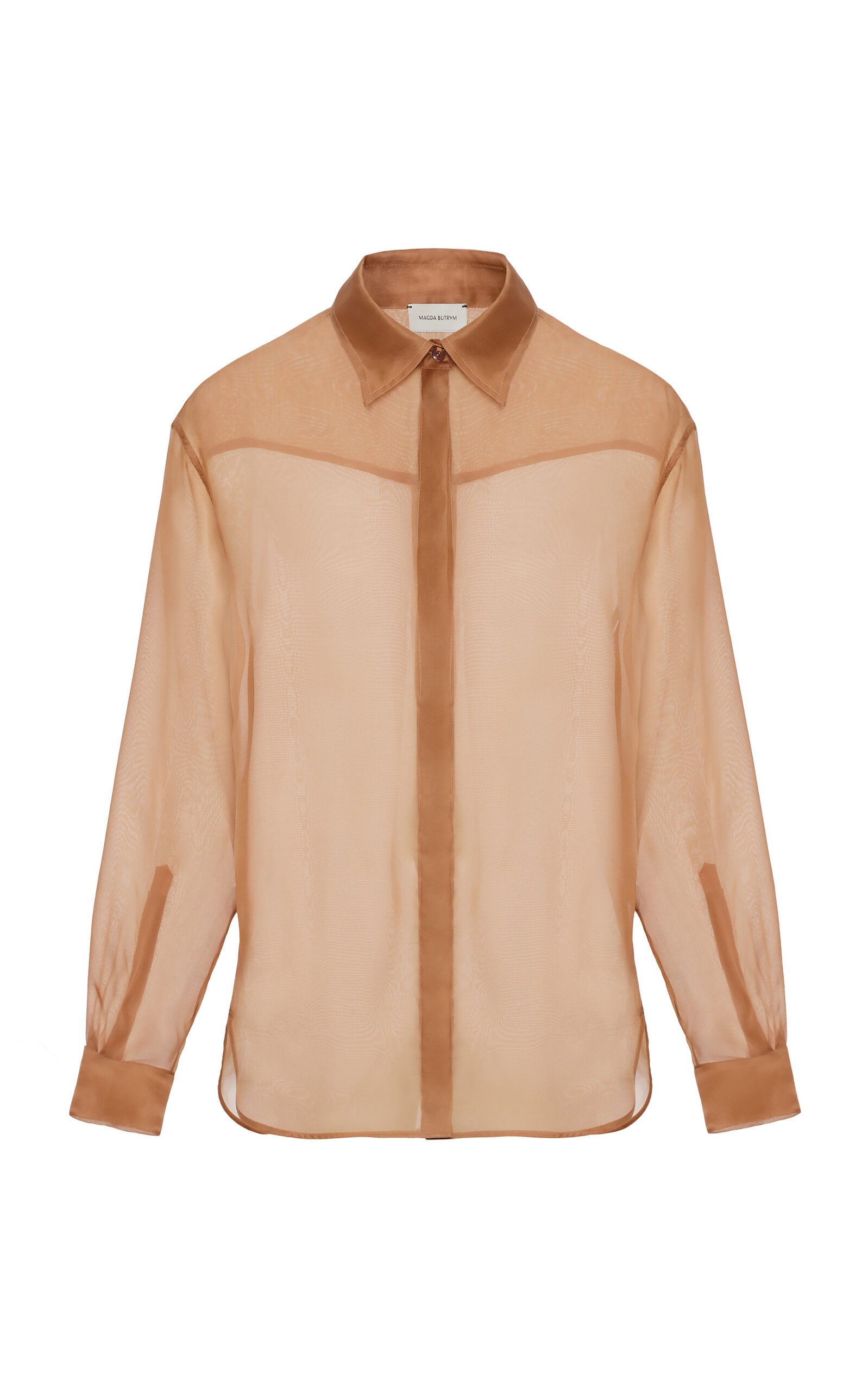 Magda Butrym Magda Butrym Collared Silk Shirt
