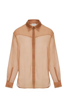 Magda Butrym Magda Butrym Collared Silk Shirt