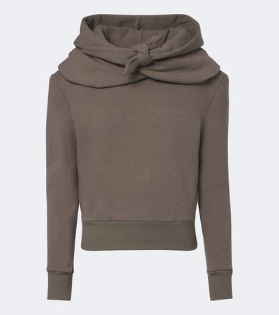 Magda Butrym Magda Butrym Cotton-blend jersey hoodie
