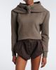 Magda Butrym Magda Butrym Cotton-blend jersey hoodie - 2