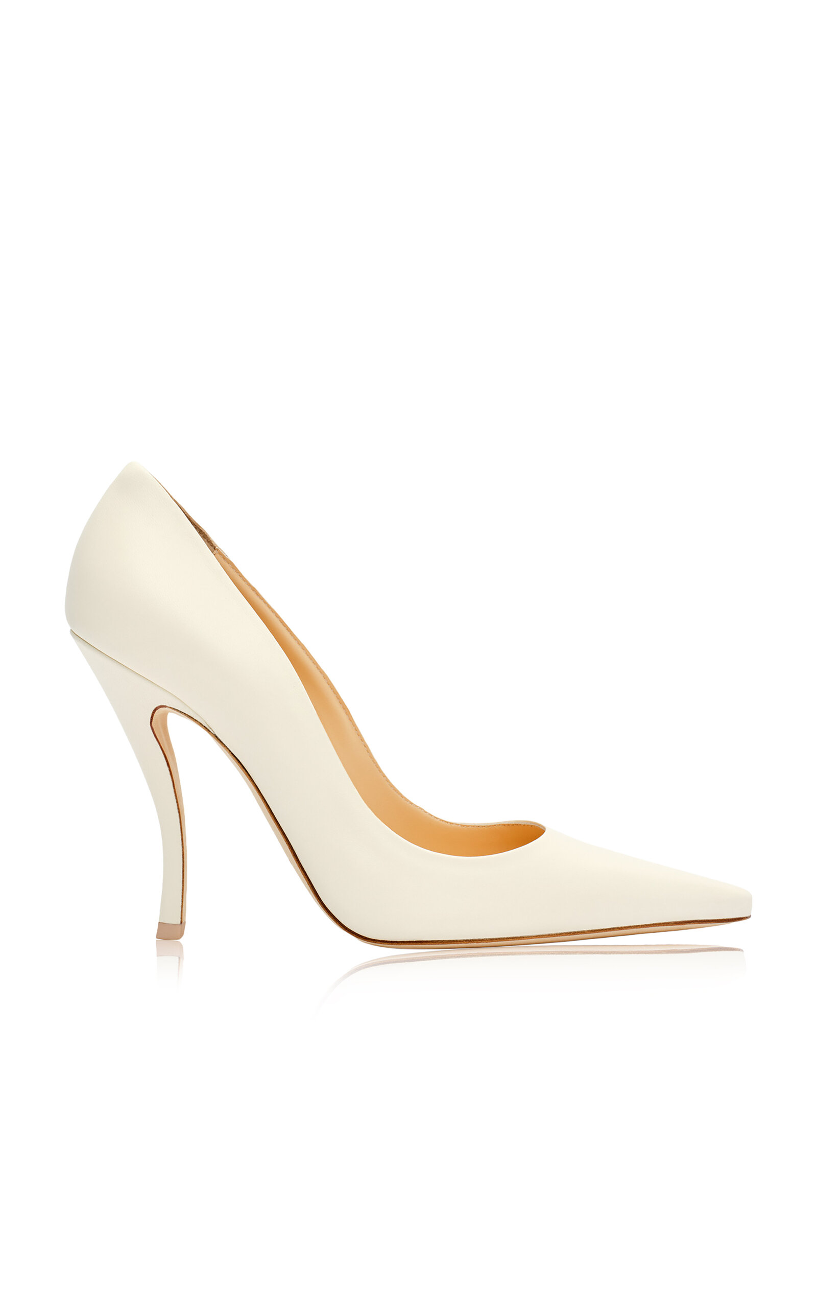 Magda Butrym Magda Butrym Cream Leather Pumps