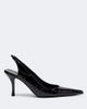 Magda Butrym Magda Butrym Croc-effect leather slingbacks - 5