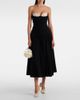 Magda Butrym Magda Butrym Crochet-trimmed jersey cocktail dress - 2