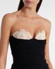 Magda Butrym Magda Butrym Crochet-trimmed jersey cocktail dress - 4