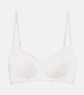 Magda Butrym Magda Butrym Crochet cotton bra