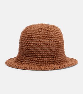 Magda Butrym Magda Butrym Crochet cotton bucket hat