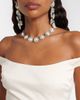 Magda Butrym Magda Butrym Crystal-embellished faux pearl necklace - 3