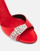 Magda Butrym Magda Butrym Crystal-embellished satin mules - 5