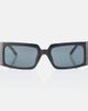 Magda Butrym Magda Butrym Crystal-embellished square sunglasses - 1