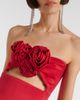 Magda Butrym Magda Butrym Cutout wool-blend bustier dress - 4