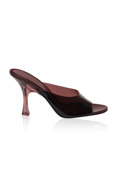 Magda Butrym Magda Butrym Dark Brown Plexi Heels