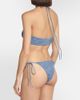 Magda Butrym Magda Butrym Denim-printed halterneck bikini top - 3