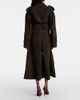 Magda Butrym Magda Butrym Double-breasted suede trench coat - 3