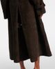 Magda Butrym Magda Butrym Double-breasted suede trench coat - 6