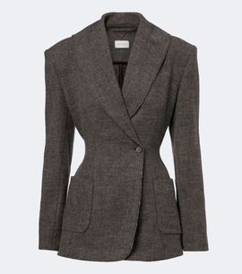 Magda Butrym Magda Butrym Double-breasted wool and cashmere-blend blazer