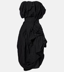 Magda Butrym Magda Butrym Draped cotton-blend cocktail dress