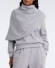 Magda Butrym Magda Butrym Draped cotton-blend jersey sweatshirt - 2