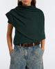Magda Butrym Magda Butrym Draped cotton-blend jersey top and scarf set - 2