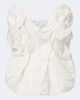 Magda Butrym Magda Butrym Draped cotton and silk bustier top - 1
