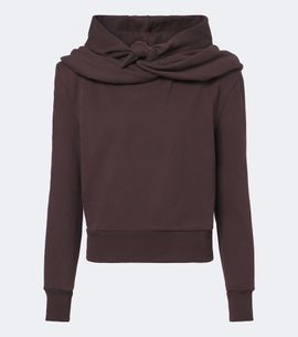 Magda Butrym Magda Butrym Draped cotton jersey hoodie