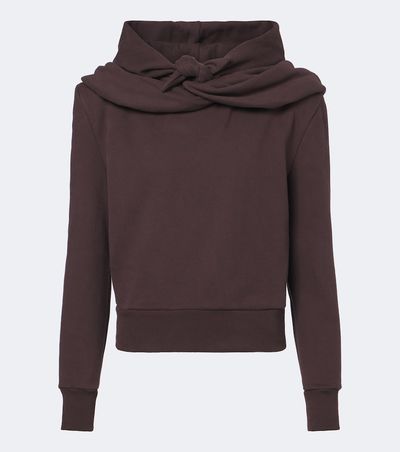 Magda Butrym Magda Butrym Draped cotton jersey hoodie