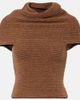 Magda Butrym Magda Butrym Draped knitted top - 1