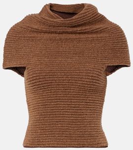Magda Butrym Magda Butrym Draped knitted top