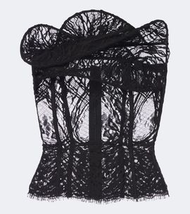 Magda Butrym Magda Butrym Draped lace corset