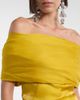 Magda Butrym Magda Butrym Draped off-shoulder satin top - 3