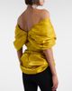 Magda Butrym Magda Butrym Draped off-shoulder satin top - 5