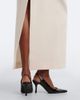 Magda Butrym Magda Butrym Draped peplum cotton and silk midi dress - 5