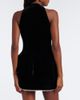 Magda Butrym Magda Butrym Draped peplum velvet top - 5