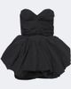 Magda Butrym Magda Butrym Draped wool bustier dress - 1