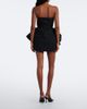 Magda Butrym Magda Butrym Draped wool bustier dress - 5