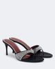 Magda Butrym Magda Butrym Embellished satin thong sandals - 1