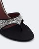 Magda Butrym Magda Butrym Embellished satin thong sandals - 6