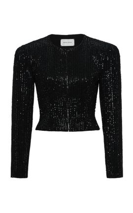 Magda Butrym Magda Butrym Embellished SilkWool Jacket