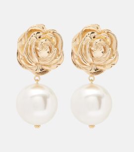 Magda Butrym Magda Butrym Faux pearl gold-plated drop earrings