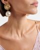 Magda Butrym Magda Butrym Faux pearl gold-plated drop earrings - 3