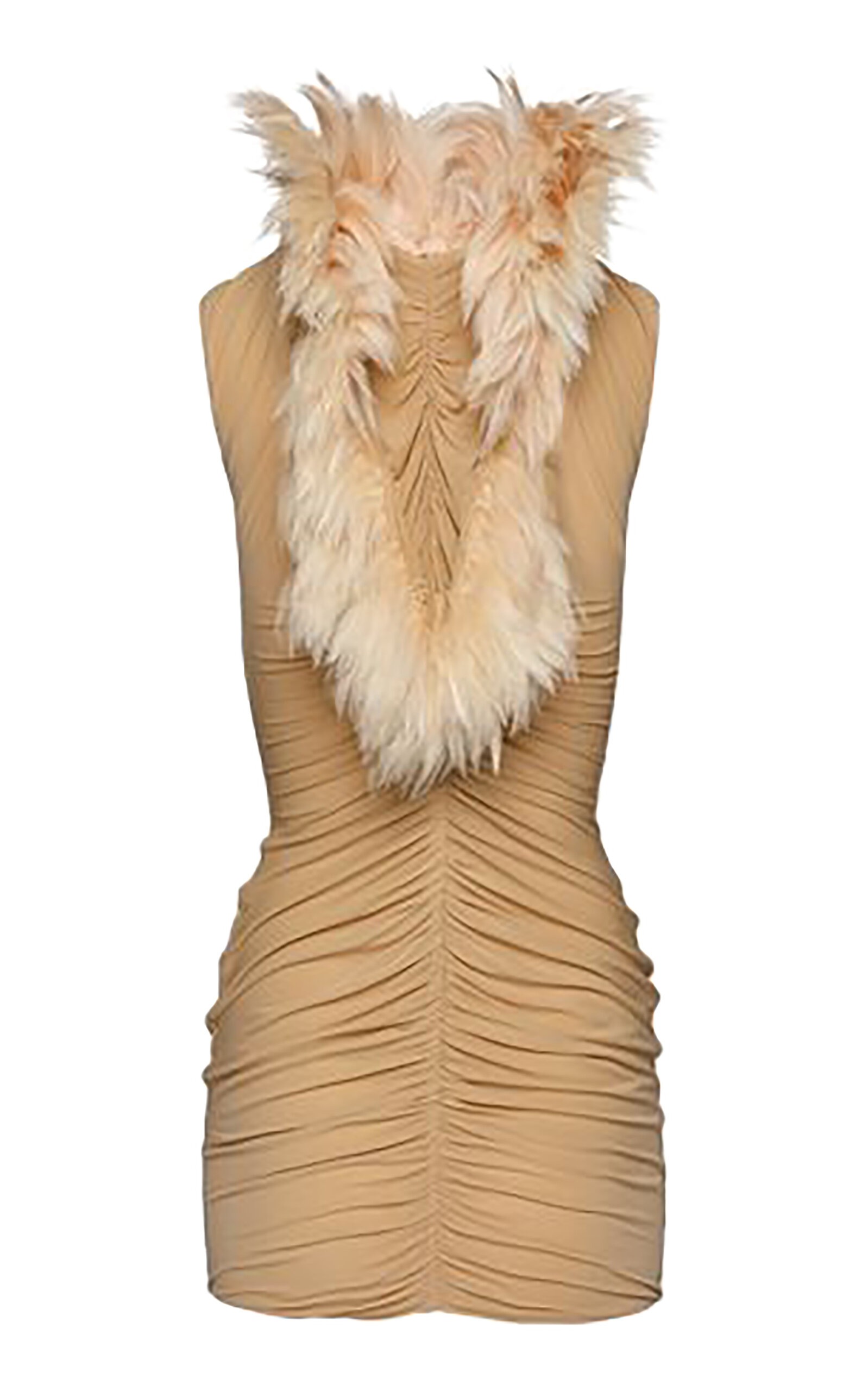 Magda Butrym Magda Butrym Feathered Mini Dress