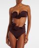 Magda Butrym Magda Butrym Floral-appliqué bikini bottoms - 2