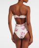 Magda Butrym Magda Butrym Floral-appliqué bikini top - 3