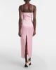 Magda Butrym Magda Butrym Floral-appliqué cotton-blend bustier dress - 3