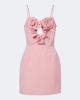 Magda Butrym Magda Butrym Floral-appliqué cotton and silk minidress - 1