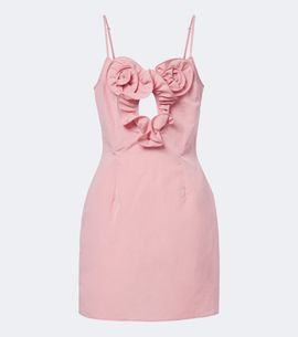 Magda Butrym Magda Butrym Floral-appliqué cotton and silk minidress