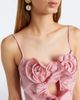 Magda Butrym Magda Butrym Floral-appliqué cotton and silk minidress - 3