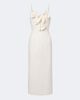 Magda Butrym Magda Butrym Floral-appliqué cotton midi dress - 1
