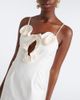 Magda Butrym Magda Butrym Floral-appliqué cotton midi dress - 3
