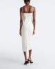 Magda Butrym Magda Butrym Floral-appliqué cotton midi dress - 5