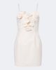 Magda Butrym Magda Butrym Floral-appliqué cotton minidress - 1